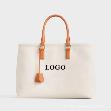 Wholesale Cheap Price Printing logo Canvas tote Bags Reusable Eco-Friendly cotton hand shopping Bag with Handle